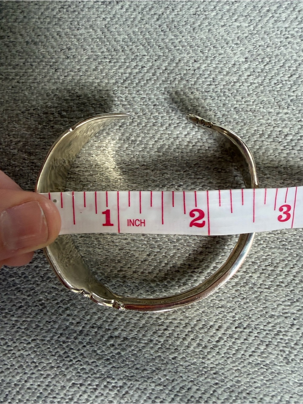 Handmade Silverware Bracelet - Picture 8 of 9